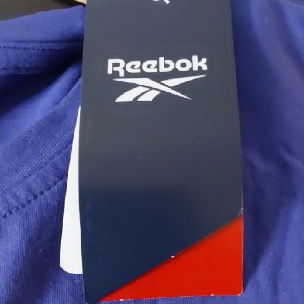 Reebok Men's Classic Blue Short Sleeve Tee - Picture 2 of 4